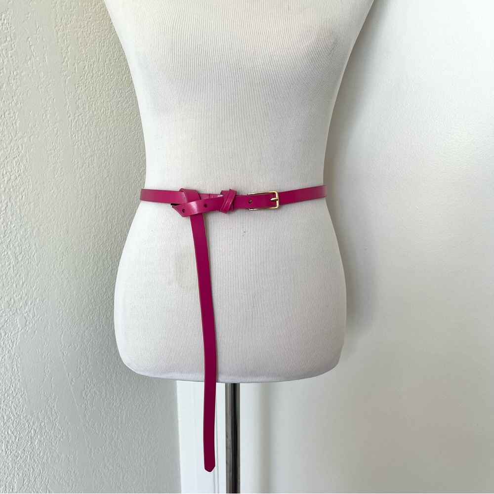 BCBG MaxAzria Pink Leather Belt